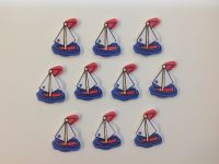 Boyle - Painted Wood Shapes - Sail Boat